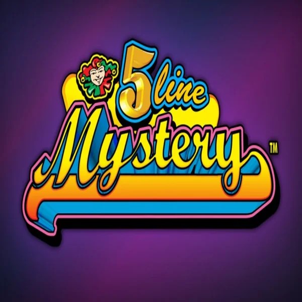 5 Line Mystery slot logo by Eurocoin Interactive at Blaze Spins Casino
