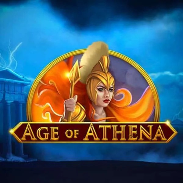 Age of Athena online game logo by Epic Industries on blazespinss.com