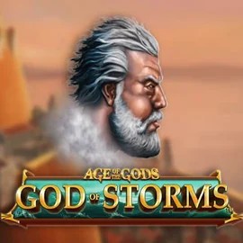 Enjoy Age Of The Gods: God of Storms by Playtech – logo hosted on blazespinss.com