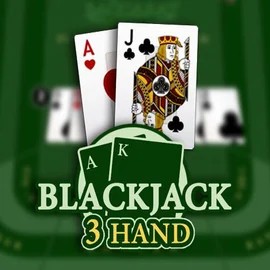 Blackjack 3H (Habanero) slot visual from Habanero available on blazespinss.com