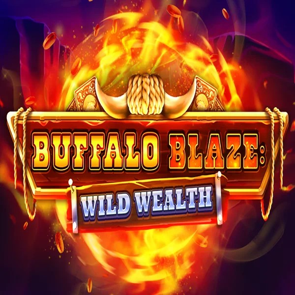Buffalo Blaze Wild Wealth game by OctoPlay – logo hosted on Blaze Spins Casino