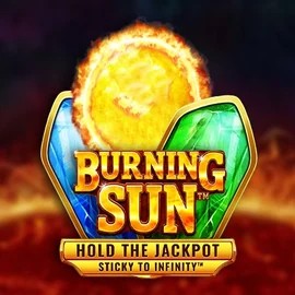 Burning Sun by Wazdan, showcased at blazespinss.com – game logo