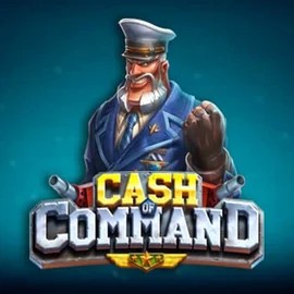 Cash of Command game by Play'n GO – logo hosted on Blaze Spins Casino