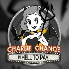 Official Slots logo: Charlie Chance in Hell to Pay by Play'n GO at Blaze Spins Casino