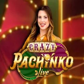 Crazy Pachinko logo by Evolution at Blaze Spins Casino