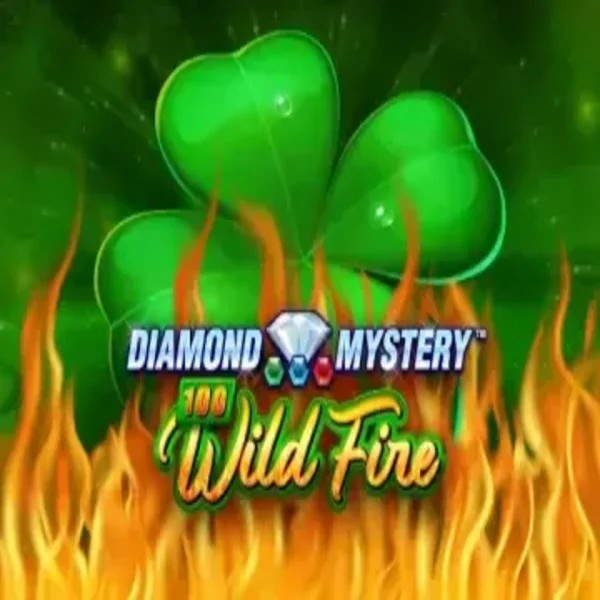 Diamond Mystery 100 Wild Fire casino game by Greentube – featured logo at Blaze Spins Casino