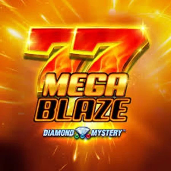 Diamond Mystery Mega Blaze logo by Greentube at Blaze Spins Casino