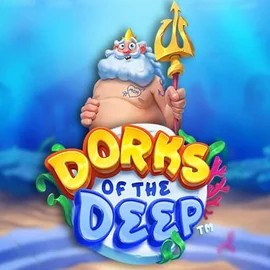 Slots logo of Dorks of the Deep from Hacksaw Gaming at Blaze Spins Casino