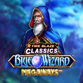 Fire Blaze Blue Wizard Megaways – slot by Rarestone Gaming, featured at blazespinss.com