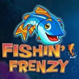 Fishin Frenzy game by Blueprint Gaming – logo hosted on Blaze Spins Casino