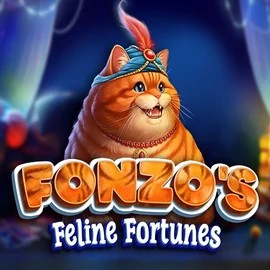 Slots logo of Fonzos Feline Fortunes from Pragmatic Play at Blaze Spins Casino