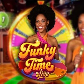 Funky Time casino game by Evolution – featured logo at Blaze Spins Casino