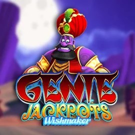 Genie Jackpots Wishmaker logo by Blueprint Gaming at Blaze Spins Casino