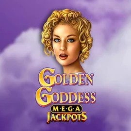 Golden Goddess Megajackpots slot visual from IGT available on blazespinss.com