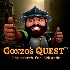 Gonzo's Quest casino game by NetEnt – featured logo at Blaze Spins Casino