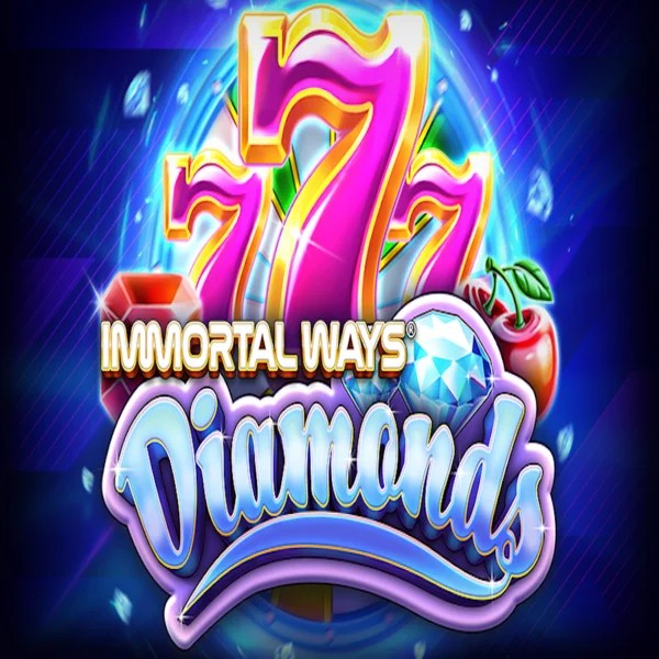 Immortal Ways Diamonds by RubyPlay, showcased at blazespinss.com – game logo