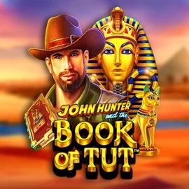Slots logo of John Hunter and the Book of Tut from Pragmatic Play at Blaze Spins Casino