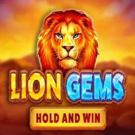 Lion Gems Hold and Win slot icon by Playson, available at Blaze Spins Casino