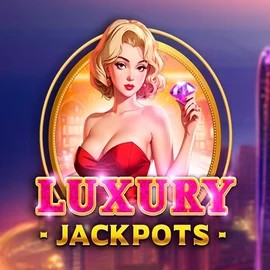 Luxury Jackpots logo by Triple Cherry at Blaze Spins Casino