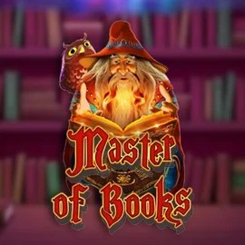 Master of Books slot logo by Swintt at Blaze Spins Casino