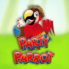 Official Slots logo: Party Parrot by Rival at Blaze Spins Casino