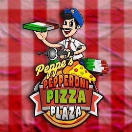 Peppe’s Pepperoni Pizza Plaza casino game by Pragmatic Play – featured logo at Blaze Spins Casino