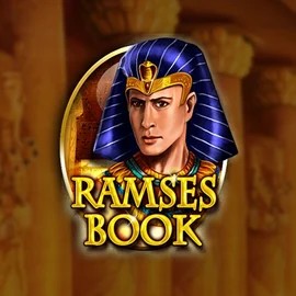 Ramses Book Deluxe logo by Gamomat at Blaze Spins Casino