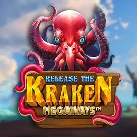 Release the Kraken Megaways logo by Pragmatic Play Blaze Spins Casino