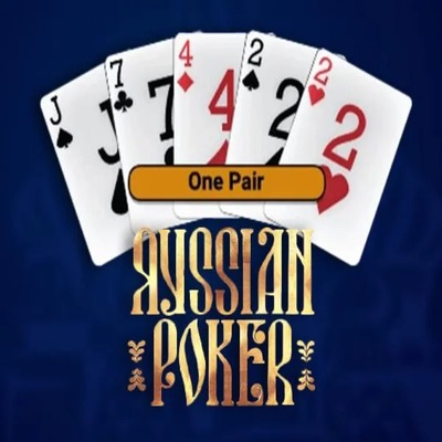 Russian Poker logo by OneTouch Games Blaze Spins Casino