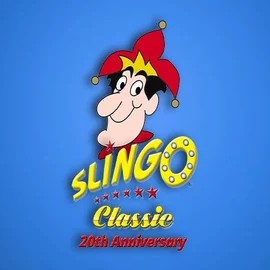 Slingo Classic 20th Anniversary slot icon by Slingo, available at Blaze Spins Casino