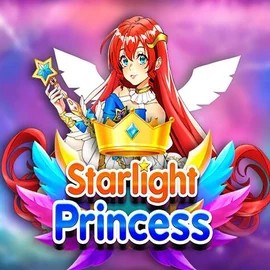 Starlight Princess slot logo by Pragmatic Play at Blaze Spins Casino