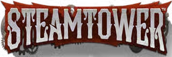 Steam Tower Slot slot logo by NetEnt at Blaze Spins Casino