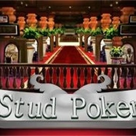 Stud Poker 3D slot logo by iSoftBet at Blaze Spins Casino