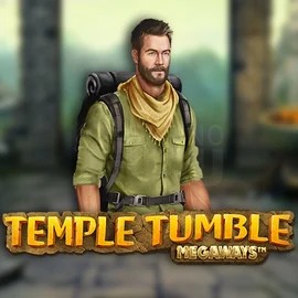 Temple Tumble Megaways casino game by Relax Gaming – featured logo at Blaze Spins Casino