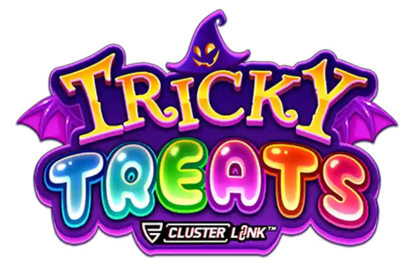 Tricky Treats logo by Push Gaming Blaze Spins Casino