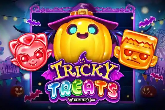 Enjoy Tricky Treats by Push Gaming – logo hosted on blazespinss.com