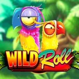Wild Roll slot logo by Playtech at Blaze Spins Casino